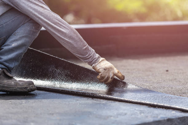 Professional Vapor Barrier Installation technician working in Edgerton, WI
